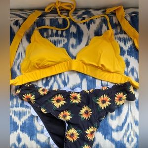 Floral bikini set